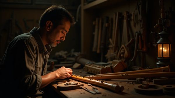 Quand la flûte en chantier révèle des secrets musicaux